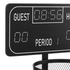 Hockey Scoreboard Garbage Bin