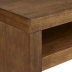 Mango Wood Veneer Console Table