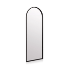 Arch Black Leaner Mirror