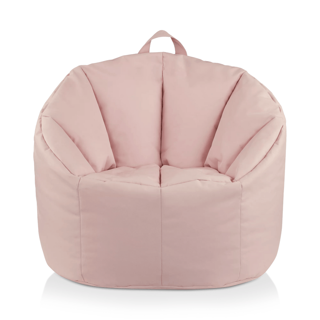 Pink Canvas Bean Bag