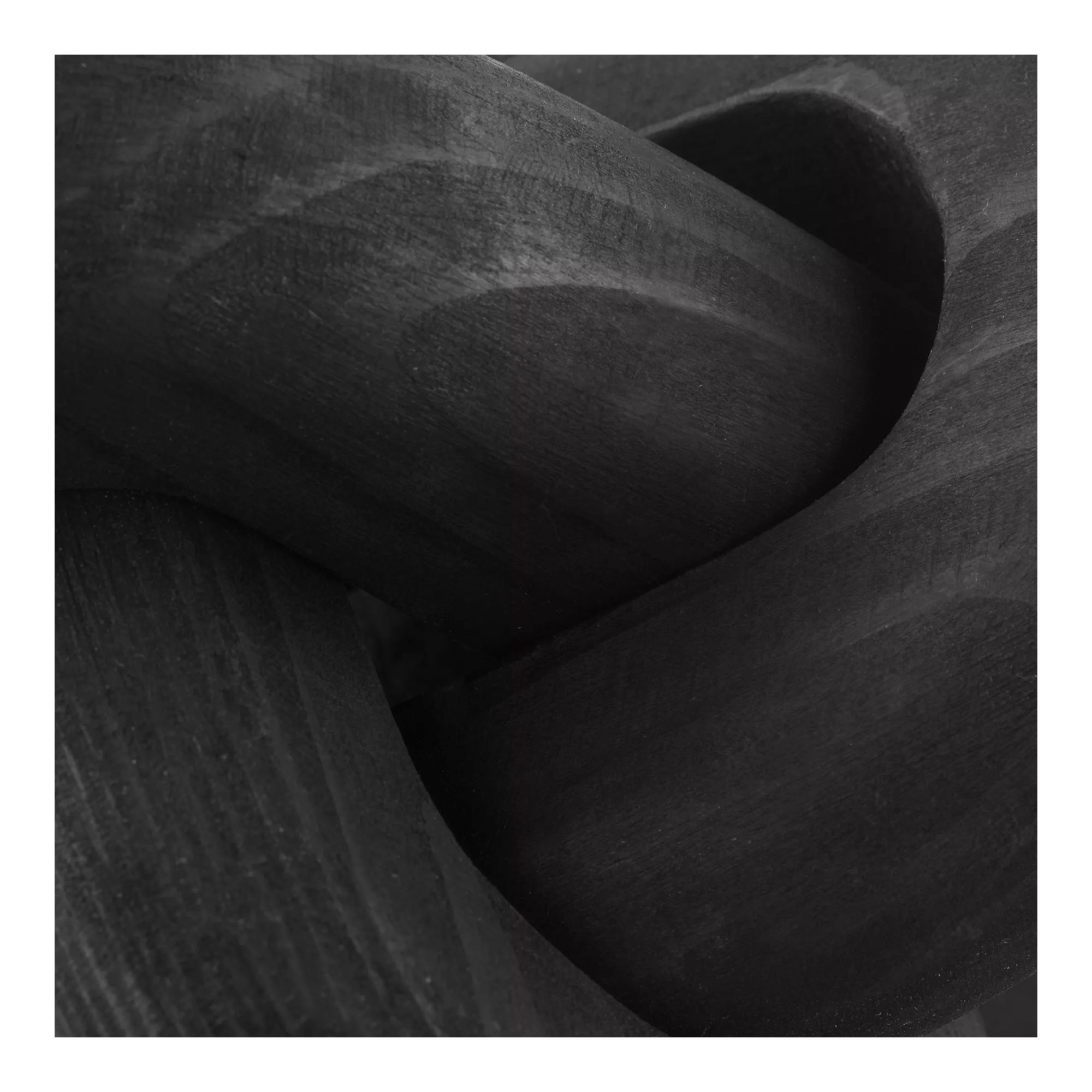 Abstract Knotted Wood Decorative Object