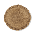 Round Natural Fiber Placemat