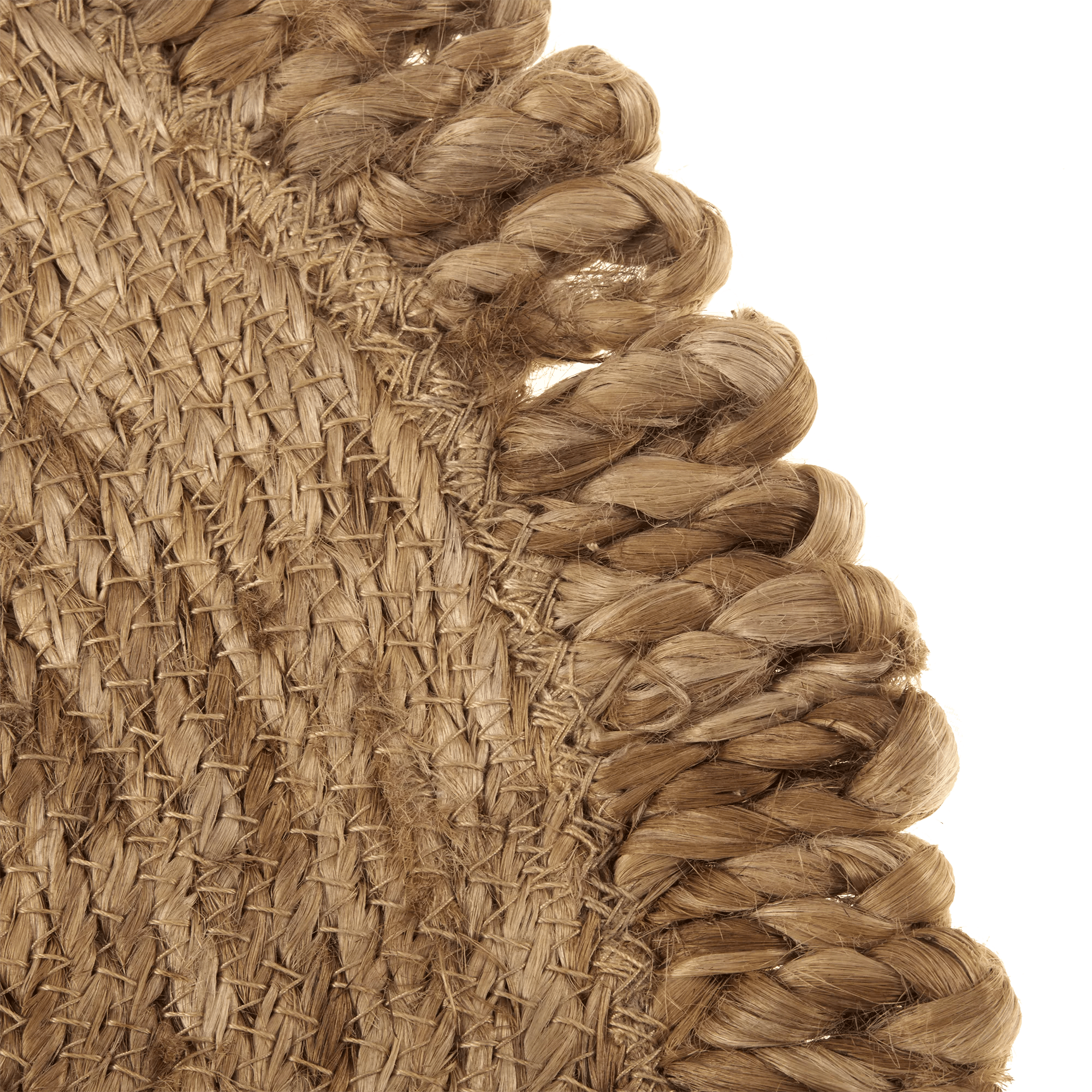 Round Natural Fiber Placemat