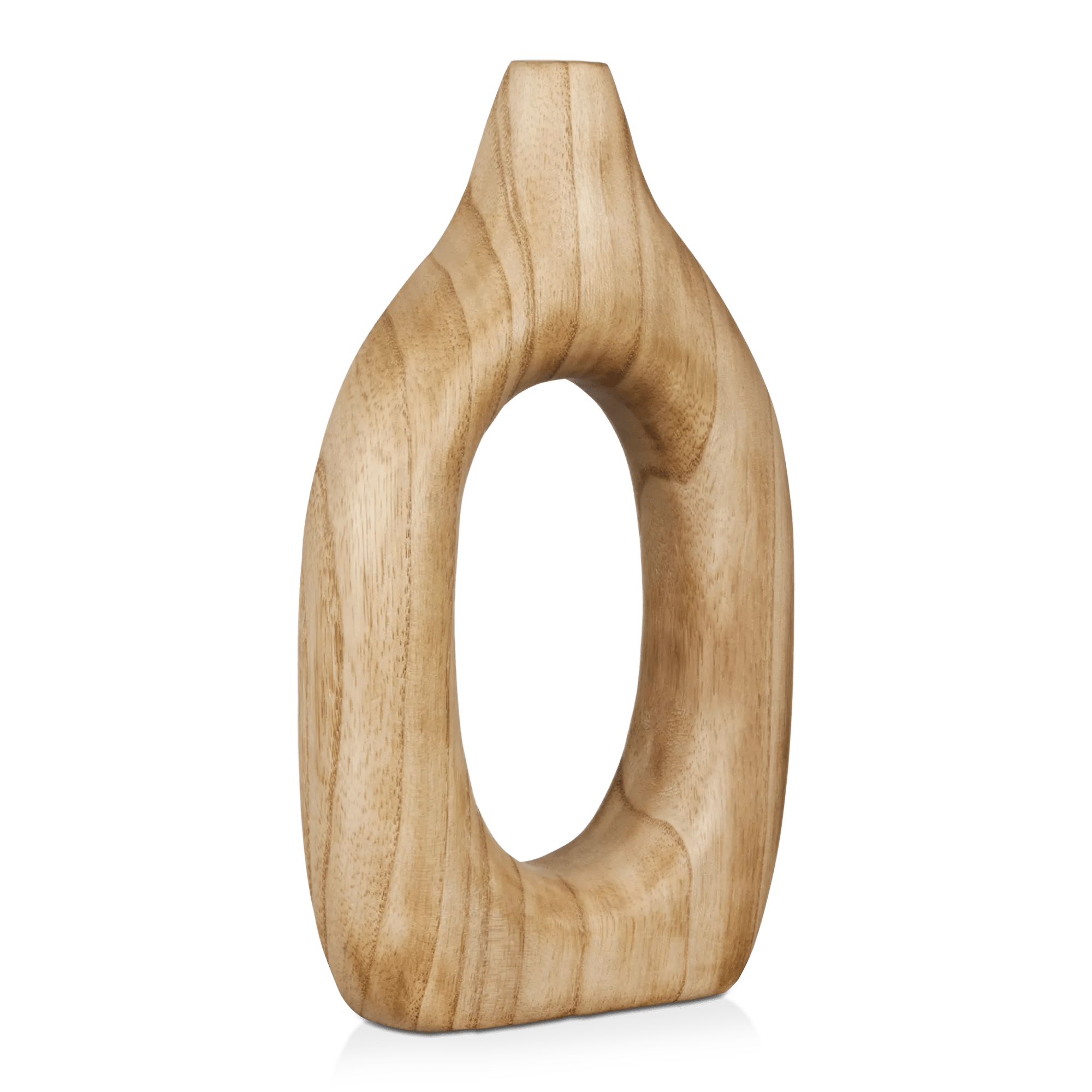 Wood Loop Vase
