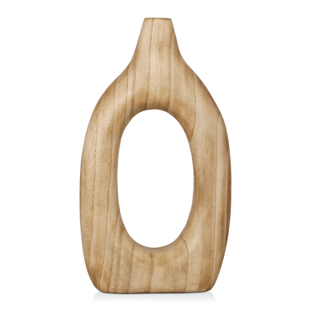 Wood Loop Vase