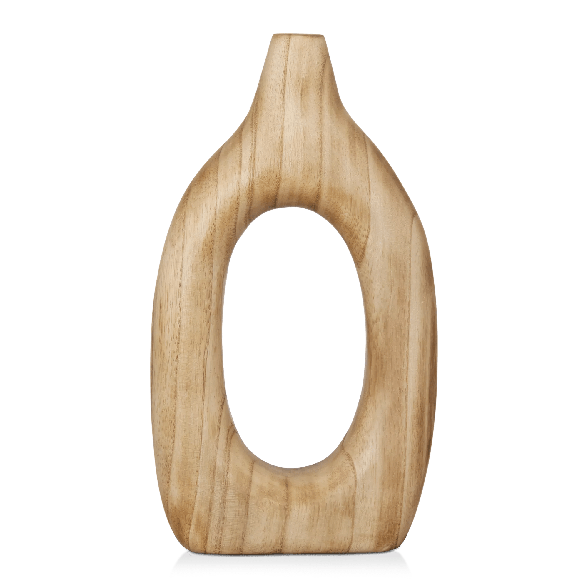 Wood Loop Vase