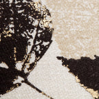 Novak Throw Pillow with Foil Embellishment