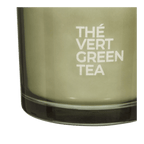 Bouclair Green Tea Candle with Wooden Lid