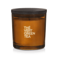 Bouclair Green Tea Candle with Wooden Lid