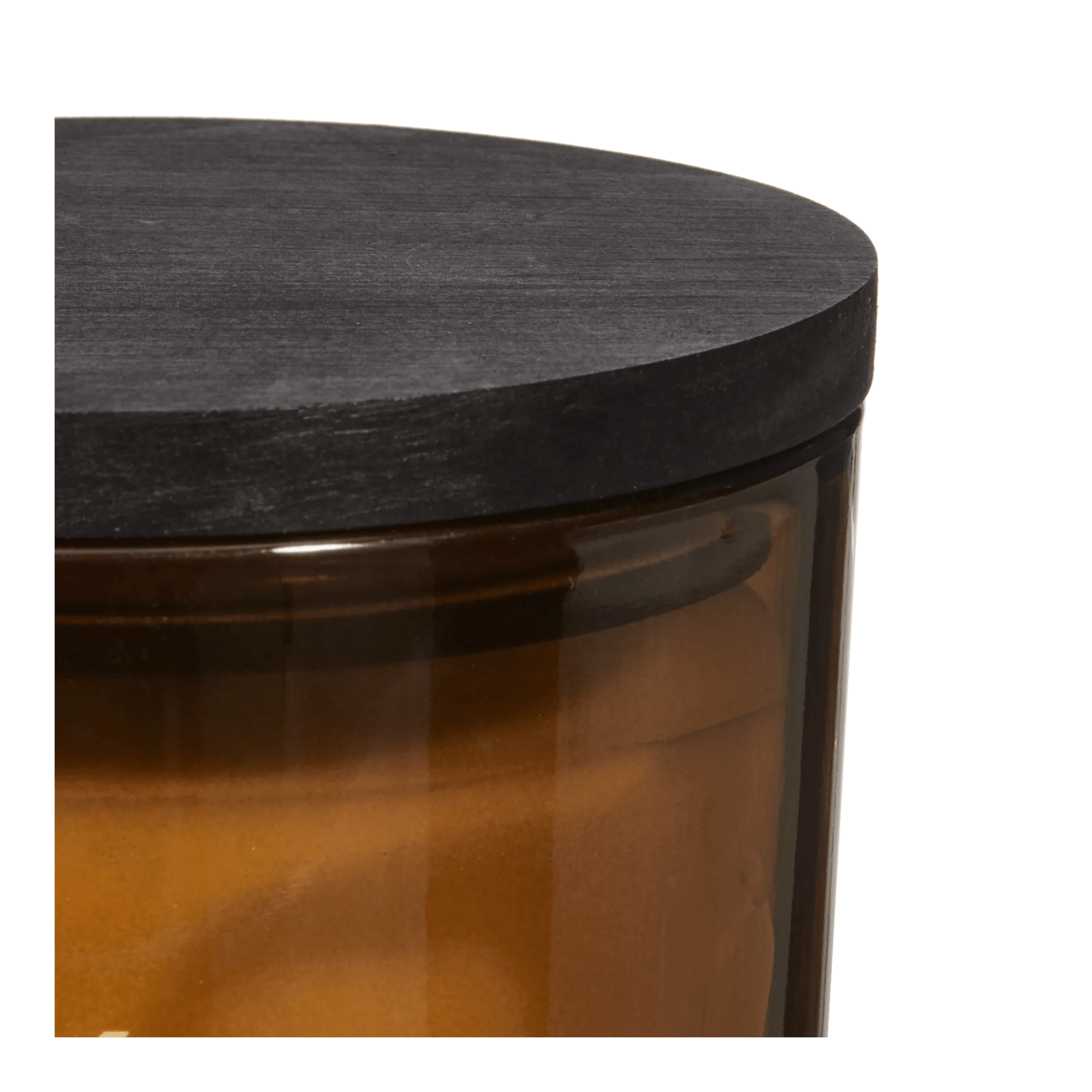 Bouclair Green Tea Candle with Wooden Lid