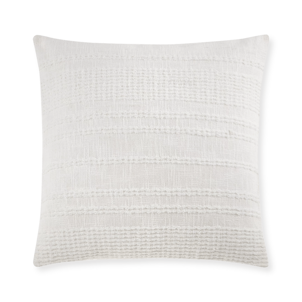 White Lindy Decorative Pillow