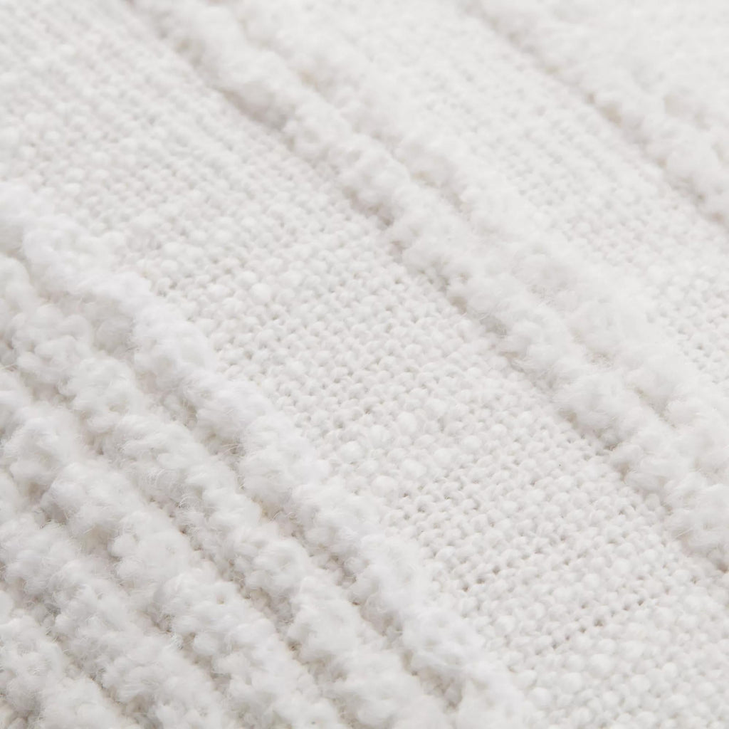 White Lindy Decorative Pillow