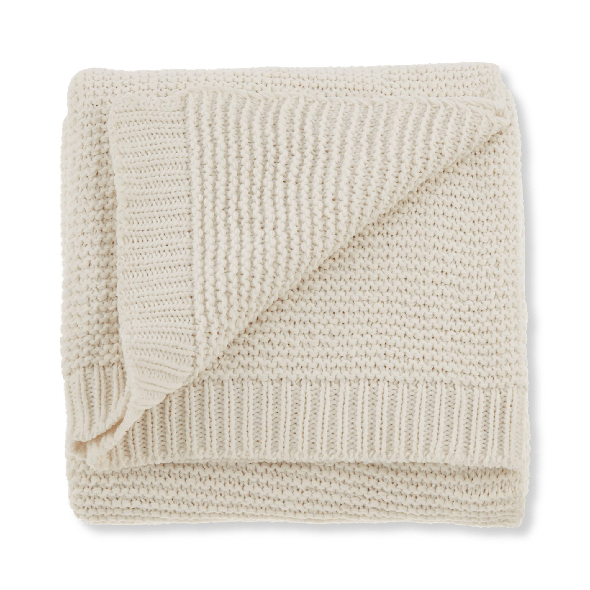 White Lonny Woven Throw