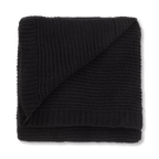 Black Lonny Woven Throw