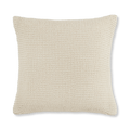 White Lonny Knit Throw Pillow