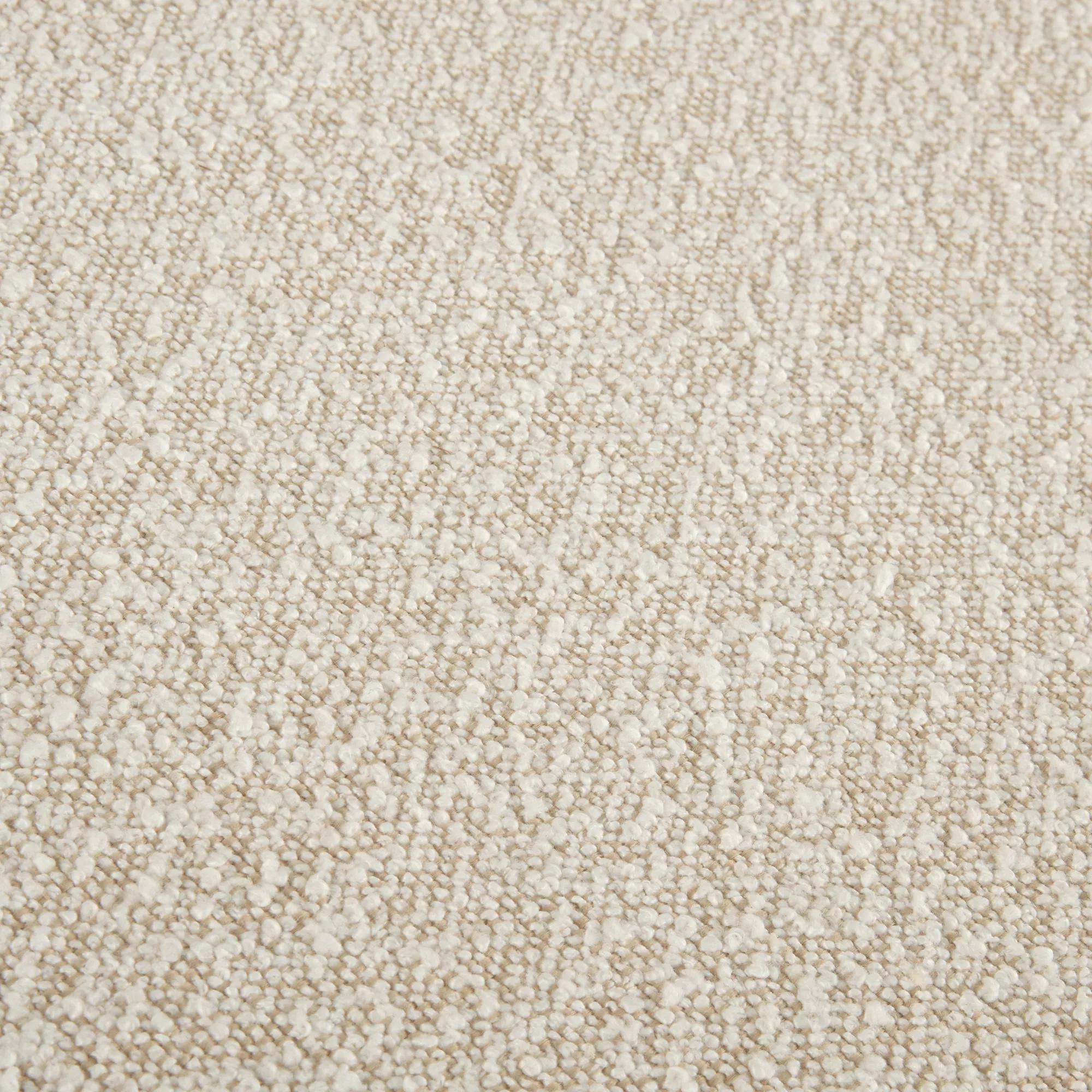 Fabric and Wood Bench