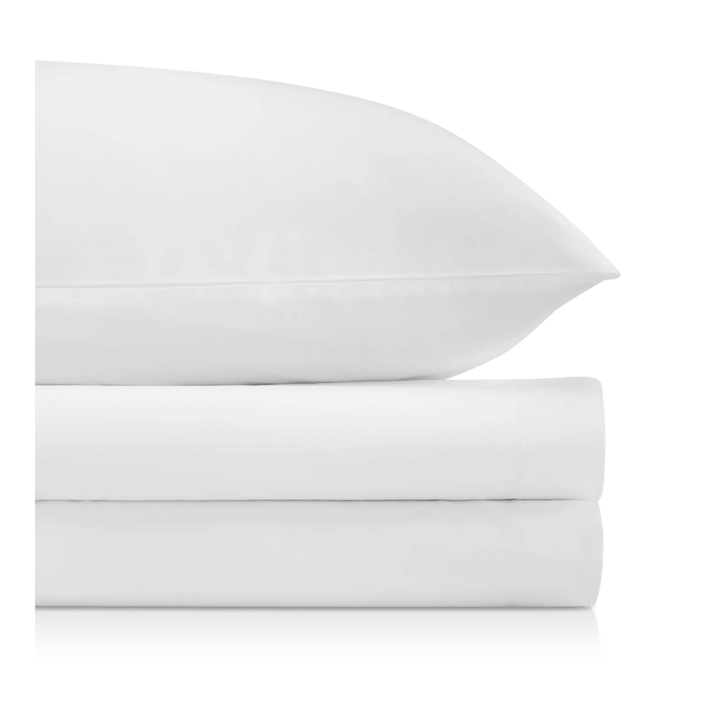 White 4-Piece Bamboo Sheet Set