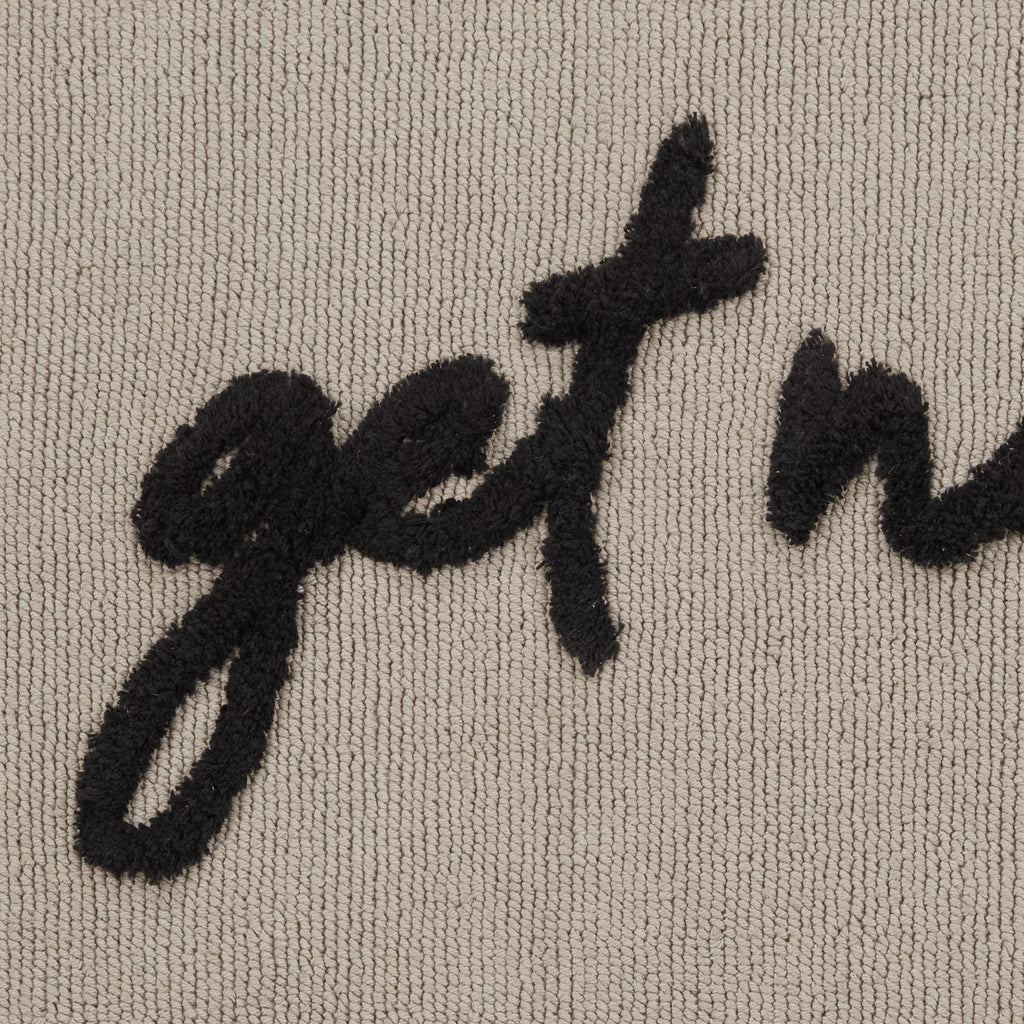 Get Naked Typography Bath Mat