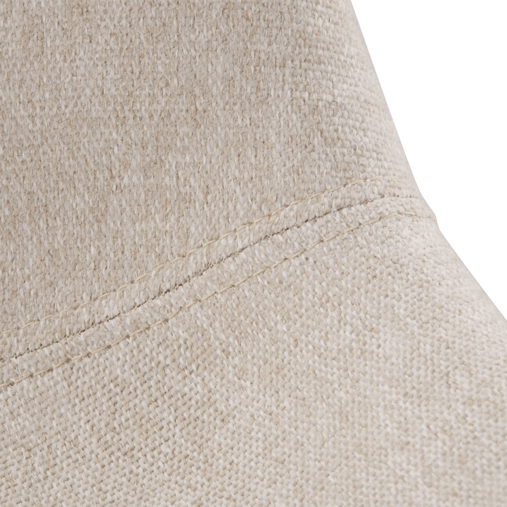 Fabric and Wood Dining Chair