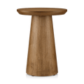 Mango Wood Hourglass Side Table