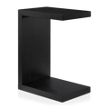 Black Wood Side Table