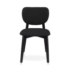 Fabric and Wood Dining Chair