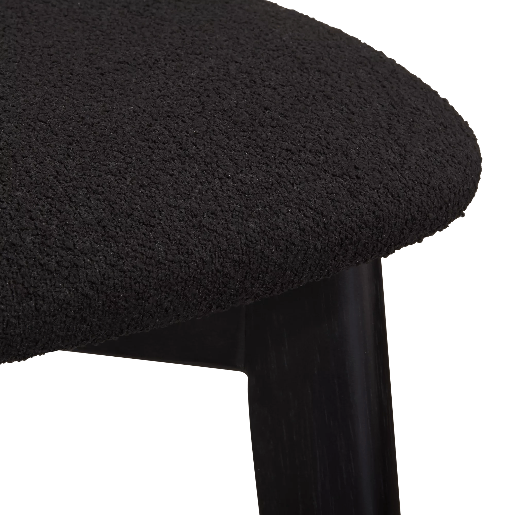 Fabric and Wood Dining Chair