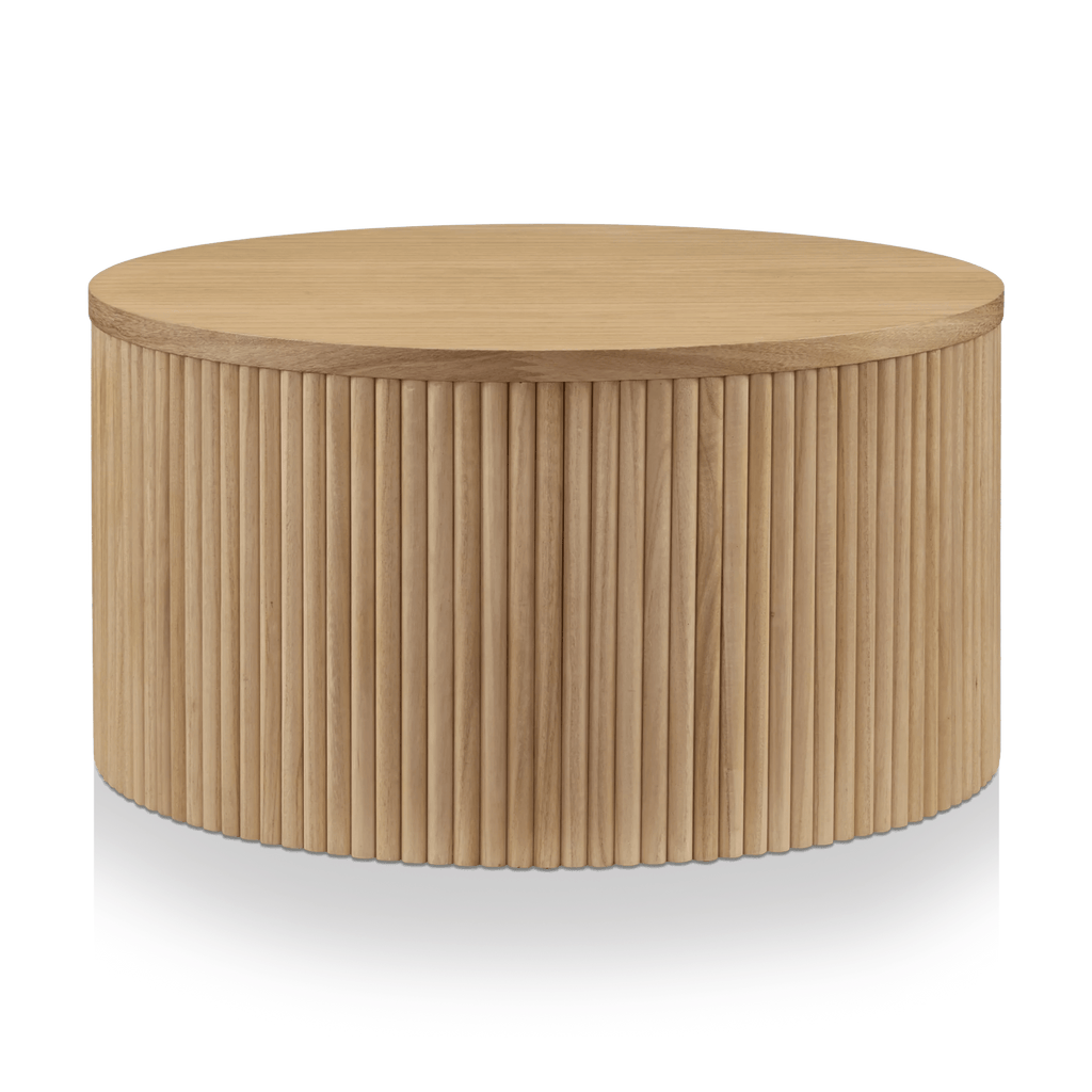 Natural Wood Coffee Table