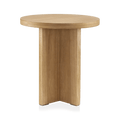 Wooden Round Side Table