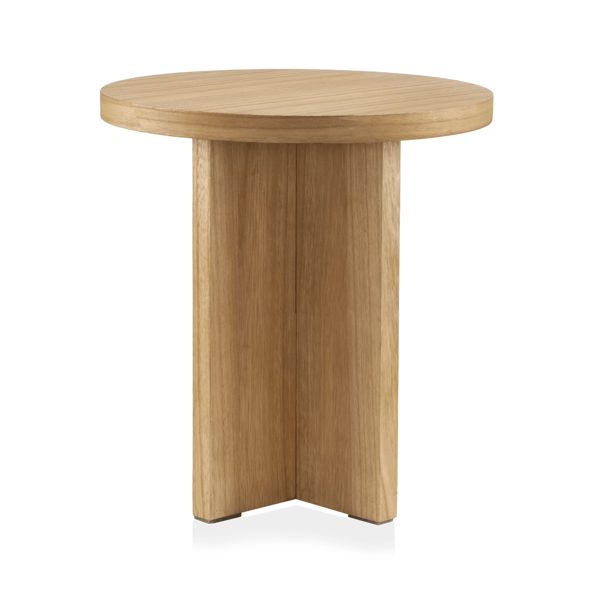 Wooden Round Side Table