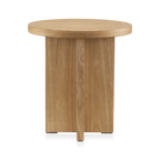 Wooden Round Side Table
