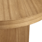 Wooden Round Side Table