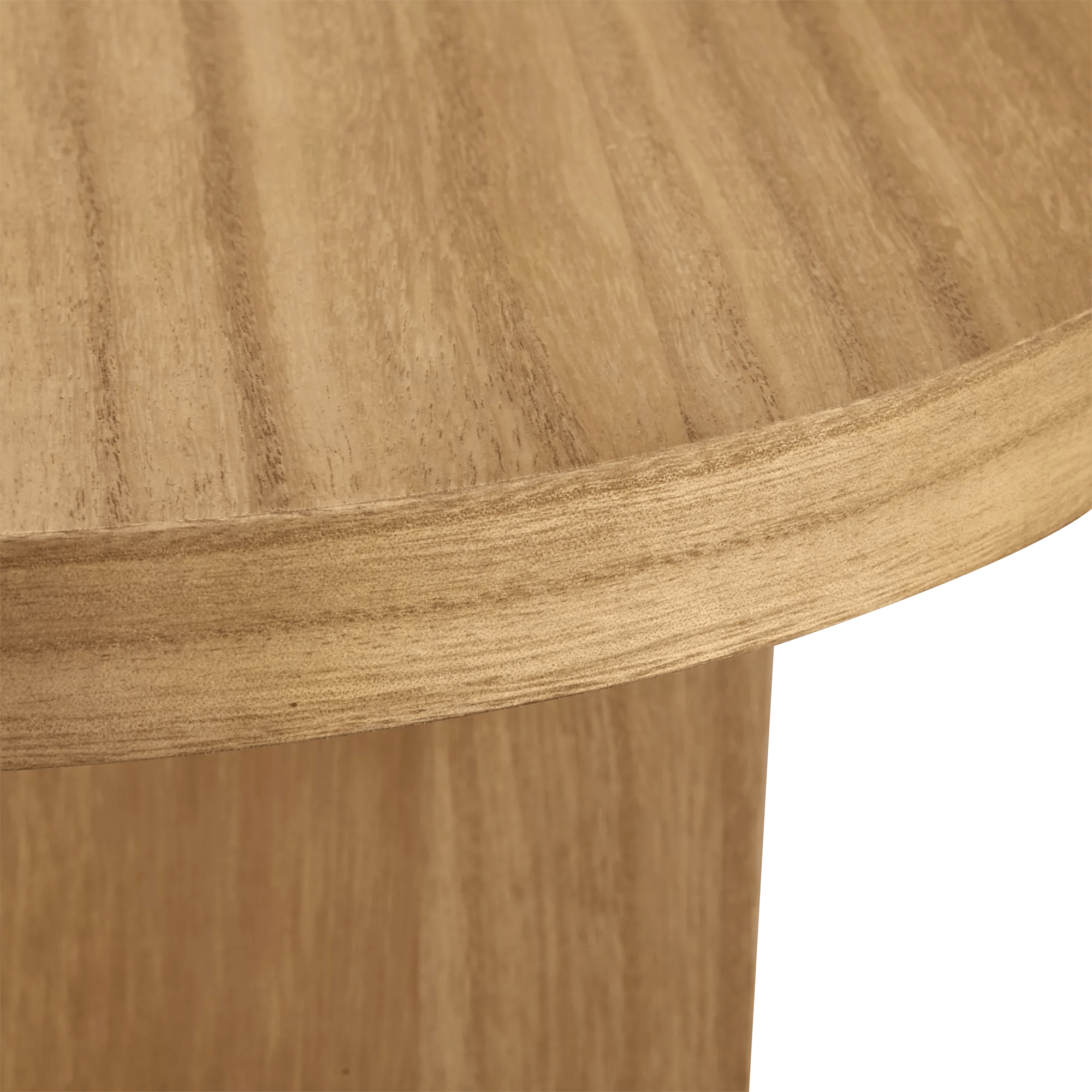 Wooden Round Side Table