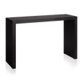 Black Wood Veneer Console Table