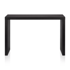 Black Wood Veneer Console Table