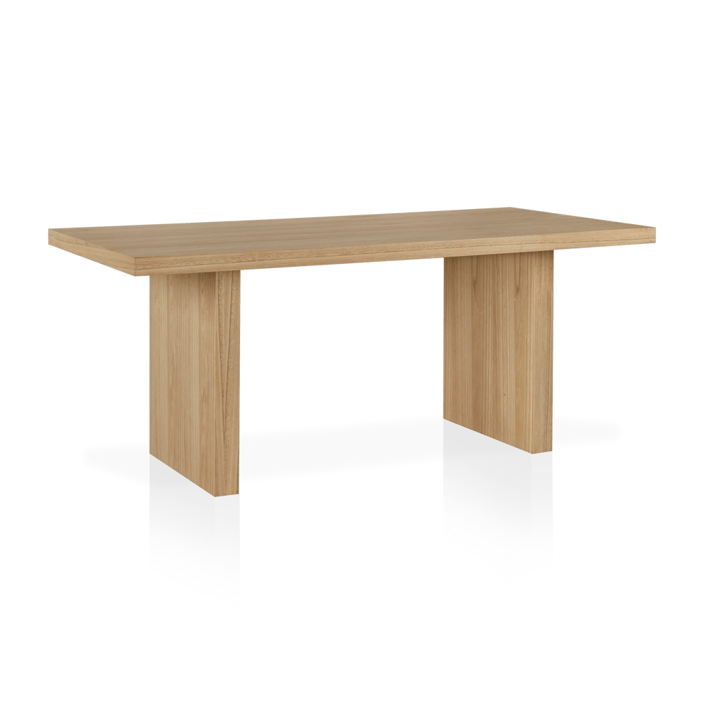 Natural Wood Dining Table