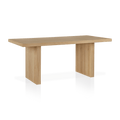 Natural Wood Dining Table
