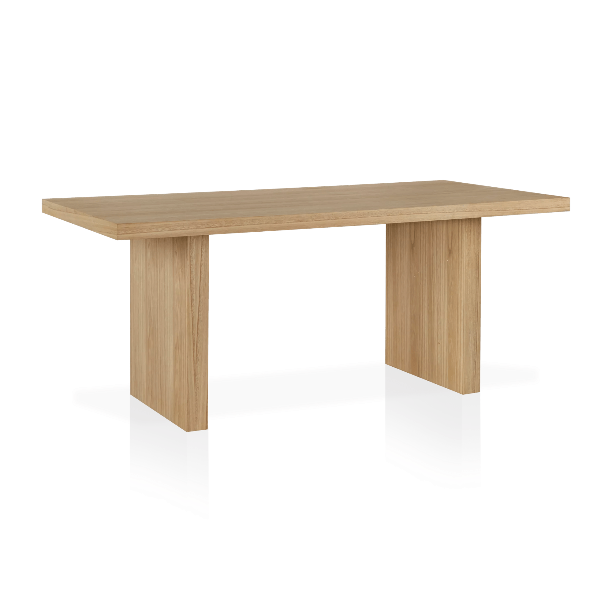 Natural Wood Dining Table