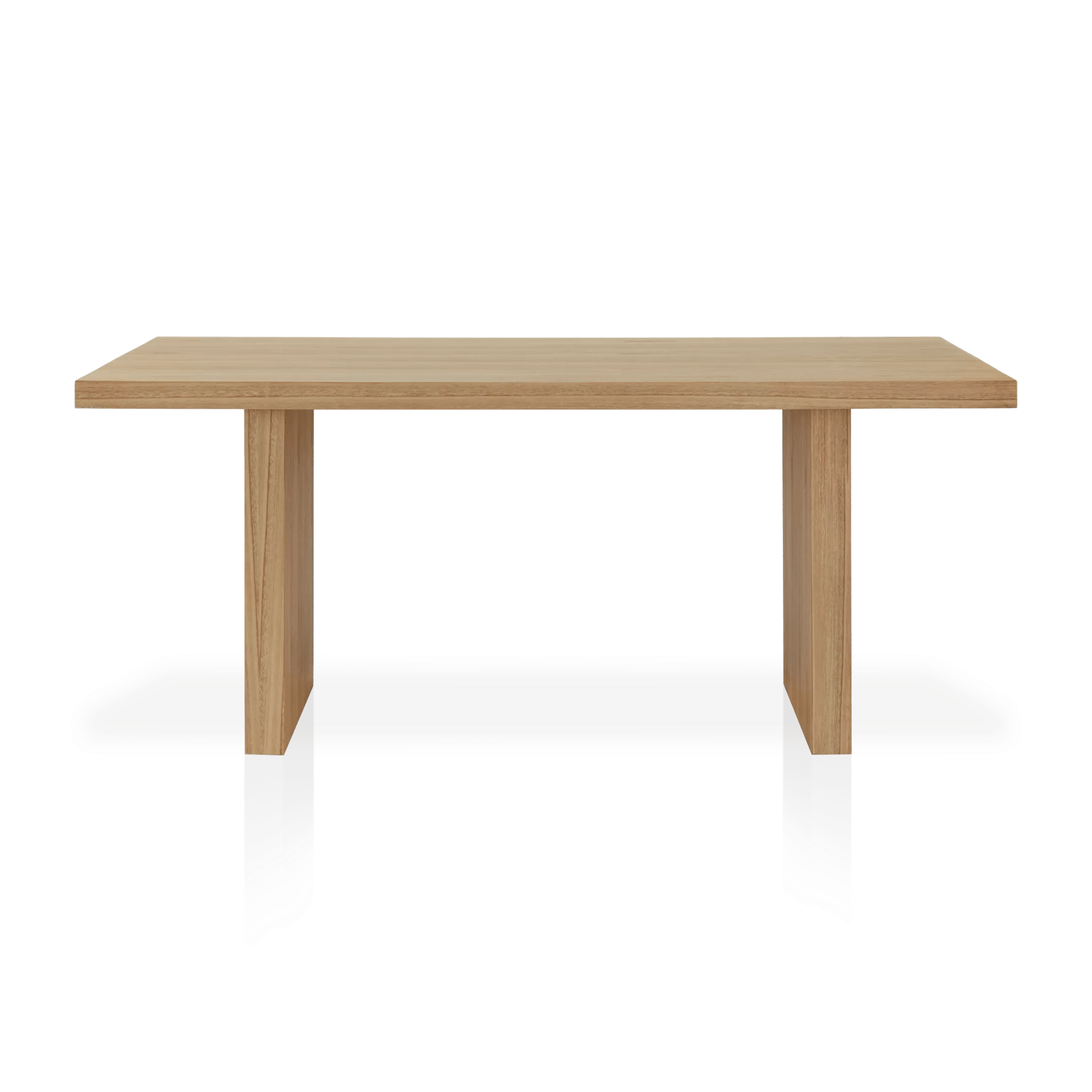 Natural Wood Dining Table