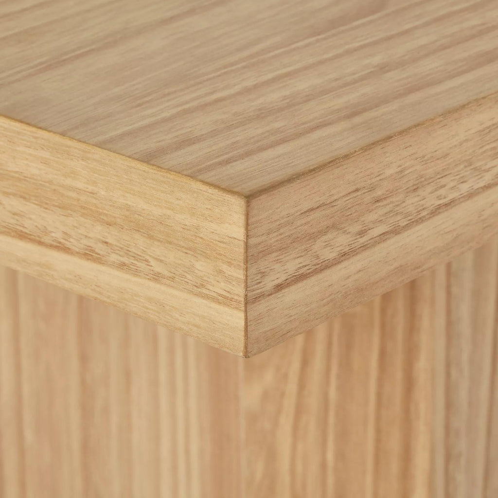 Natural Wood Dining Table