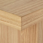 Natural Wood Dining Table