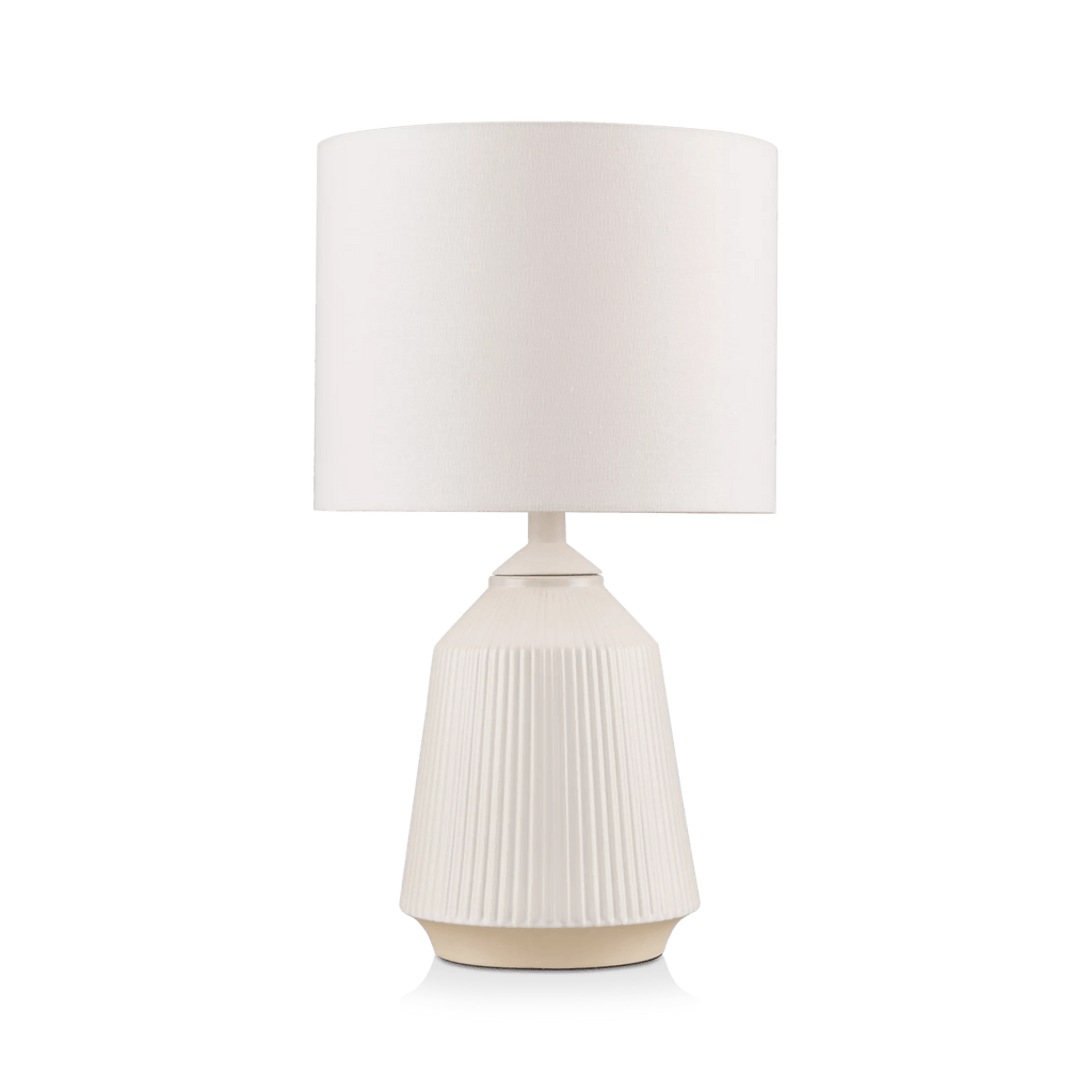 Cream Ceramic Table Lamp