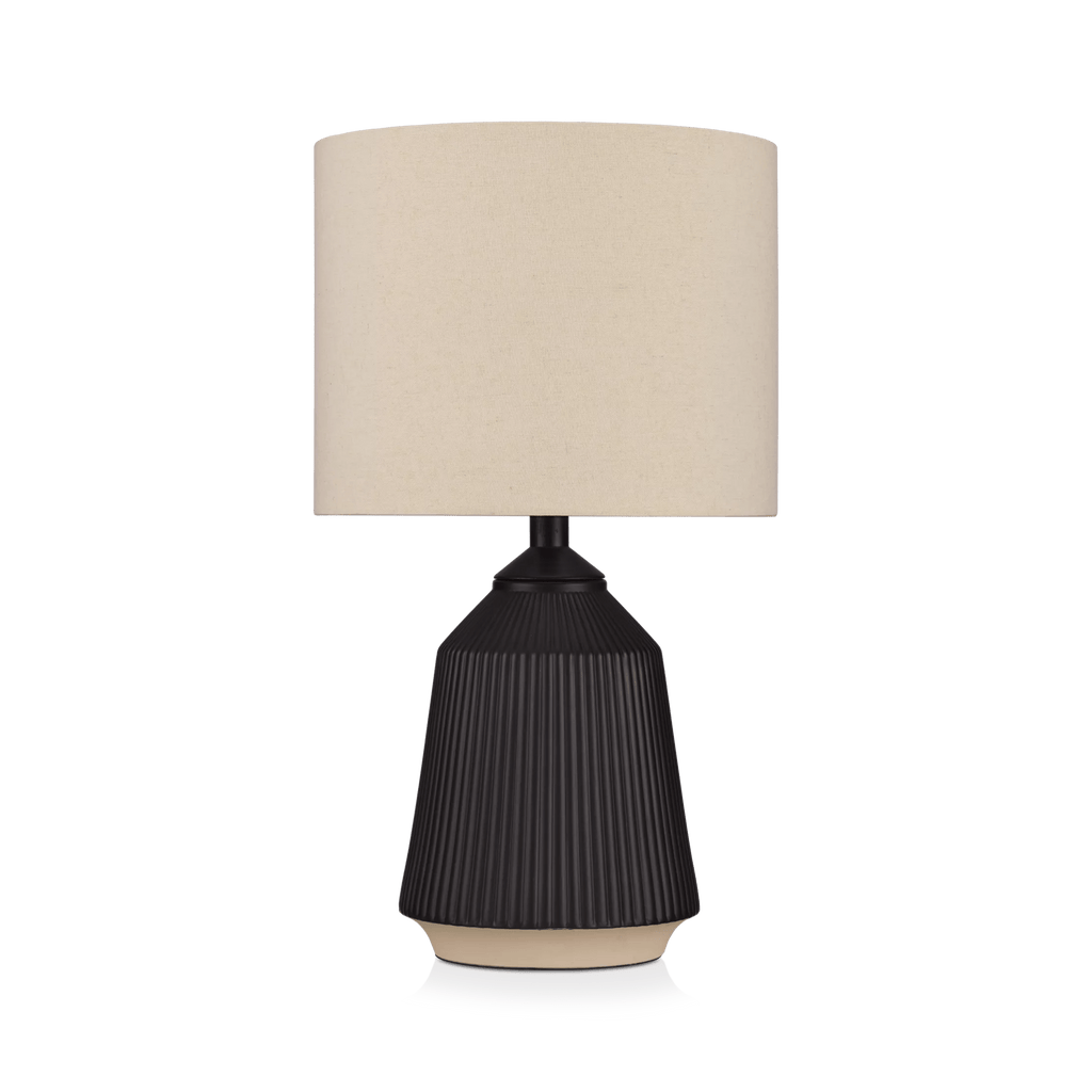 Black And White Ceramic Table Lamp