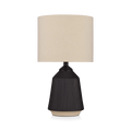 Black And White Ceramic Table Lamp