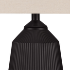 Black And White Ceramic Table Lamp