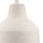 Ceramic and Rattan Table Lamp