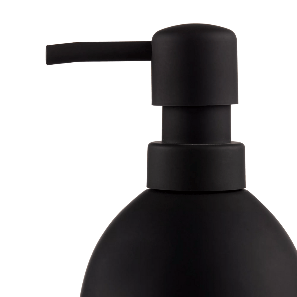 Ceramic Soap Dispenser with Typography