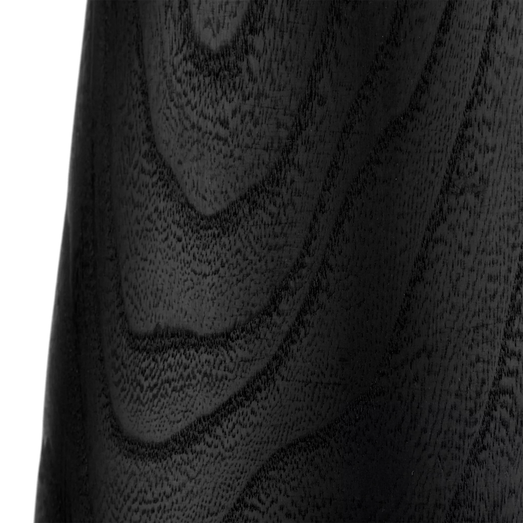 Black Wood Floor Vase