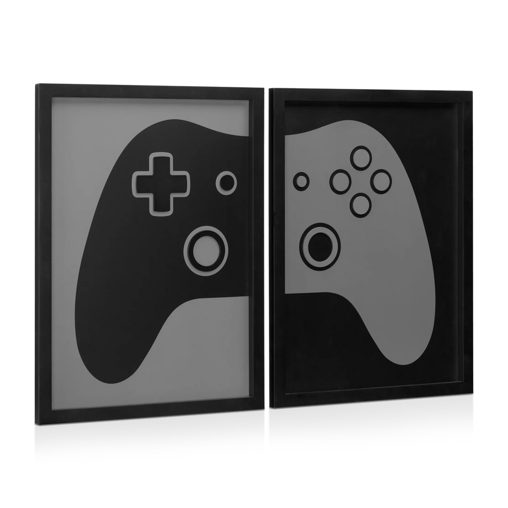 Set of 2 Controller Wall Art