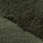 Green Cougar Faux Fur Throw